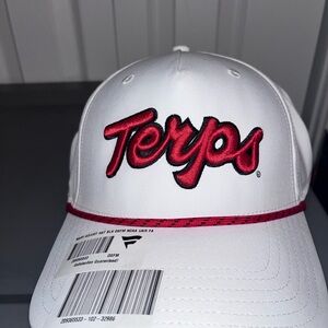 Maryland Terrapins UA Sideline Drive Rope Adjustable Hat Fanatic